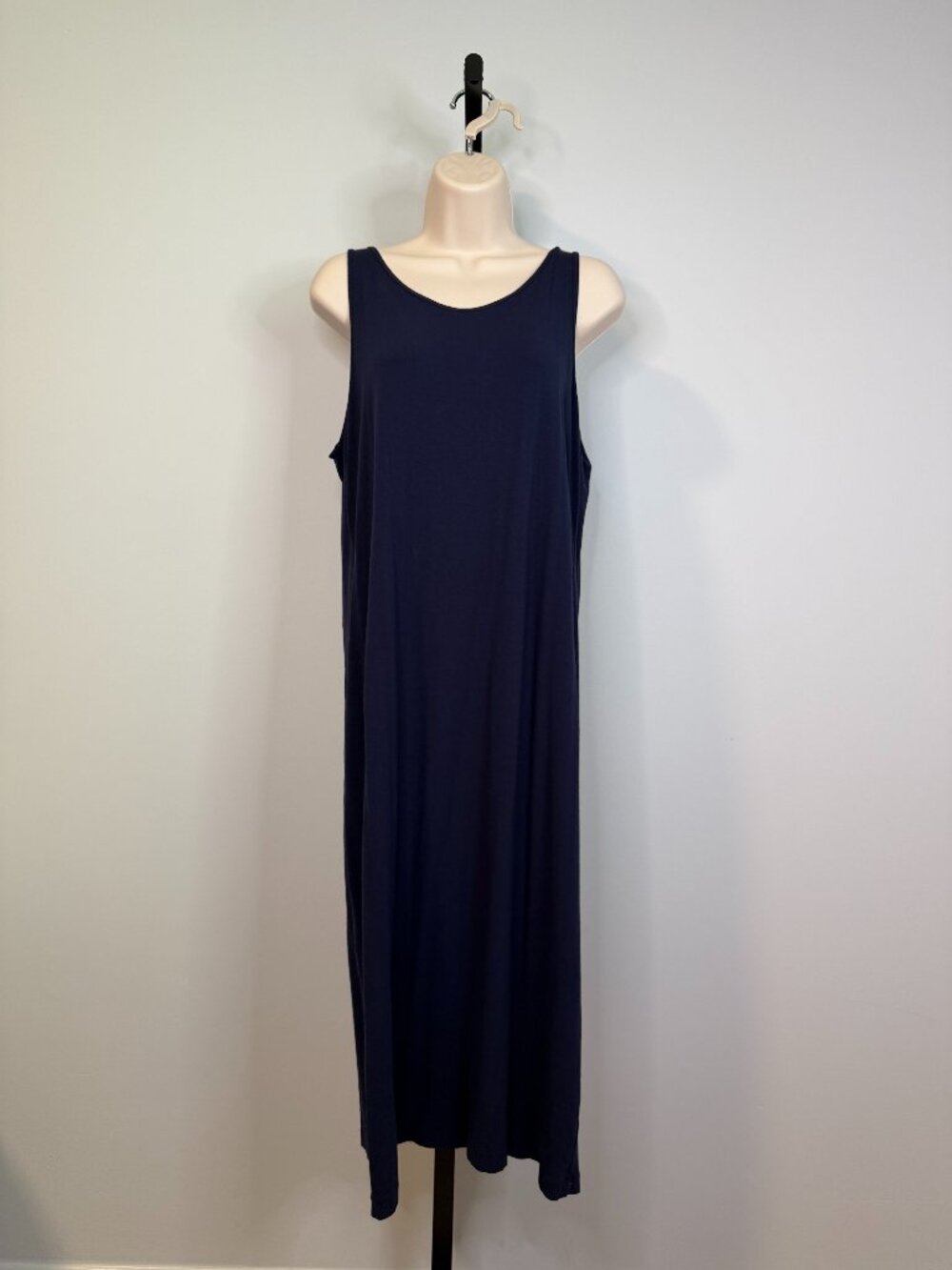 Eileen Fisher Navy Day Dress - Size L